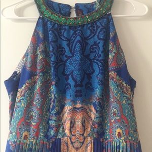 Anthropologie Dresses - Anthropologie Ranna Gill Beaded Collar Maxi Dress Anthropologie Dresses - Anthropologie Ranna Gill Beaded Collar Maxi Dress